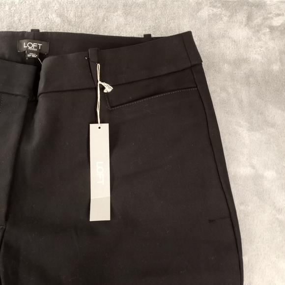 Loft Women's Black Dress Pants Size 12 NWT - Picture 4 of 16